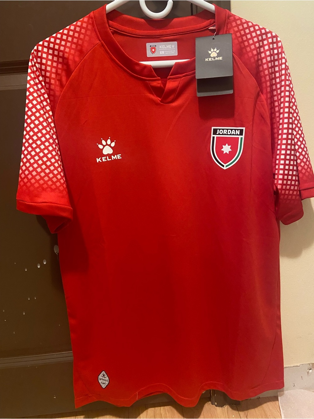 2026 World Cup Jordan Red Soccer Jersey